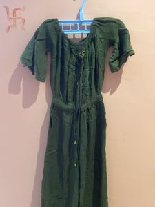 Stylish Green Jumpsuit