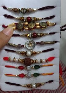 assorted different rakhis