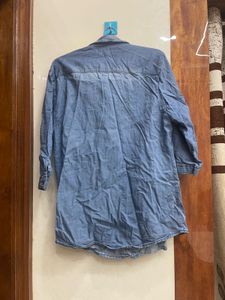 Classic Denim Tunic Shirt