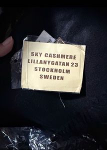 Sky Cashmere Black shawl Classic