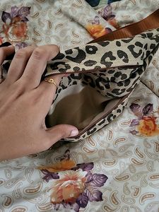 Leopard Print Crossbody Bag