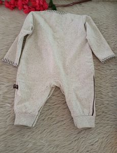 Taurus Grey Printed Romper ( Boys)