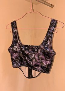Lavender Corset Top