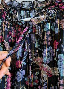 🦋 Butterfly &amp; Botanical print Top