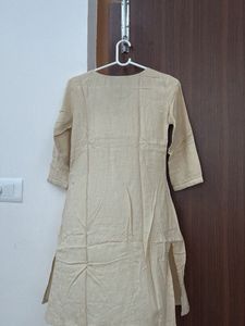Elegant Beige Kurta