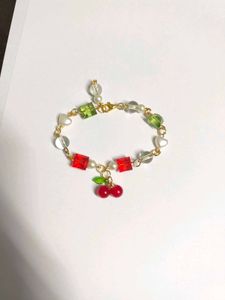 Cherry Charm Bracelet