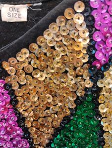 Sparkling Sequin Diamond Pattern Dress