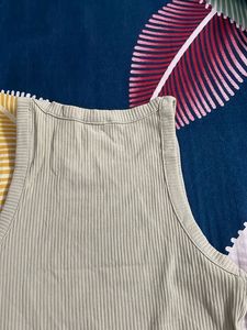 Ribbed Racerback Tank Top