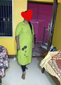 Green Floral Kurti