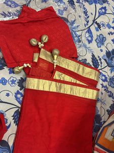 Red Colour Suit Set