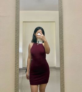 H&M bodycon backless dress