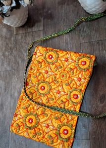 Embroidered Sling Bag