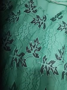 A Line Net Kurta