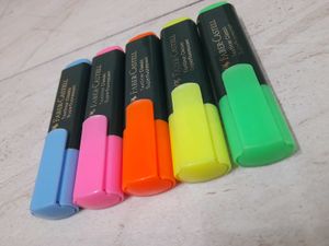 Faber-Castell Highlighters - Set of 5