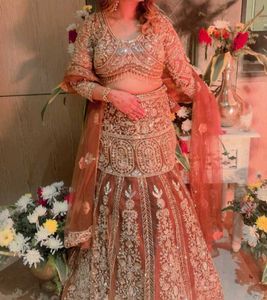Fishcut Embroidered Lehenga for Special Occasions