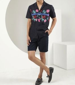 Rare Rabbit Men's Floral Print Resort Shirt