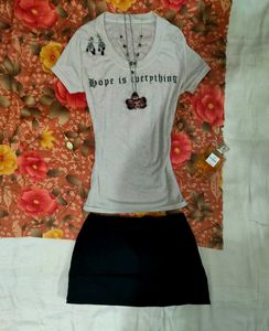 Y2K Grunge top