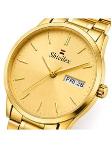 premium gold-tone men’s wristwatch