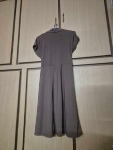 Solid Brown Dress