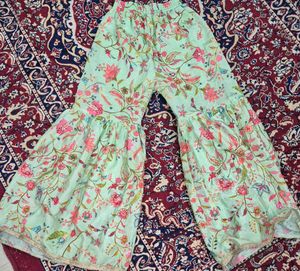 Beautiful Floral Print Palazzo Pants