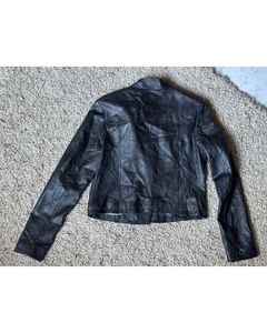 Sheepskin Leather Jacket - Thrifted