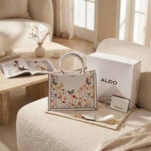 Aldo Floral Butterfly Tote Bag Set
