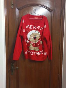 Cute Cat Merry Christmas Sweater