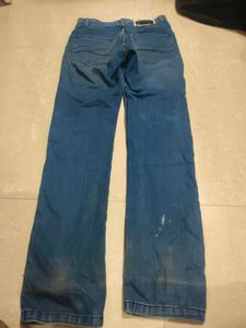 Vintage Wide Leg Blue Jeans