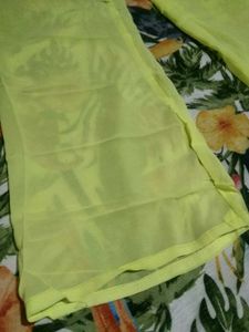 Yellow Wide Leg Lounge Pants