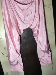 Pink Silk Patiala Salwar