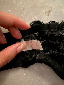 Black floral Lace Bralette