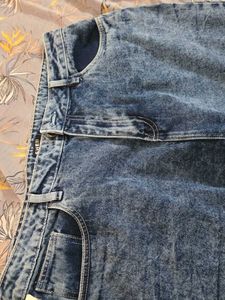 Wide Leg Acid Wash Jeans