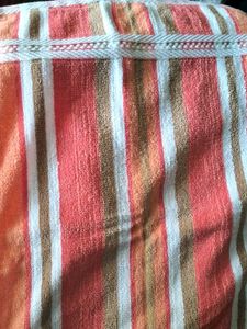 Striped Hand Towel set Of  2Pc