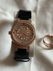 Sparkling Rose Gold Watch