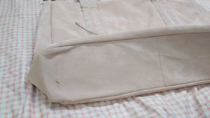 Light Pink Ruched Handle Tote Bag