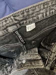 Grey Flare Jeans