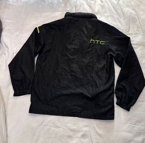 Men's Black &amp; Neon Windbreaker Jacket