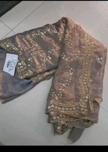 Fancy Work Saree