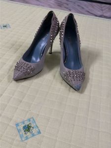 Studded Pointed Toe Heels