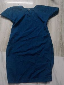 Blue Striped kurti top