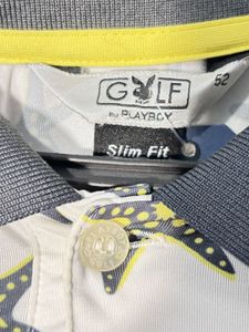 PLAy BOY Unique Starfish Print Polo Shirt