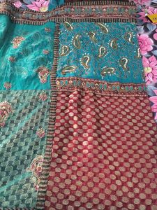 Embroidered  Saree