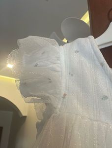Sparkly White Party Dress