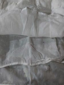 White Kurti with Mirror Work