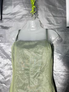 Elegant Green Maxi Dress