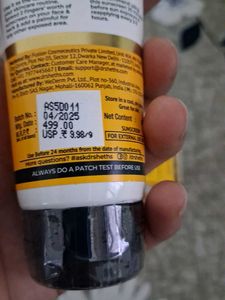 Dr Sheth's ceramide &amp; vitamin c sunscreen