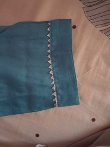 mint green kurta set with Dupatta