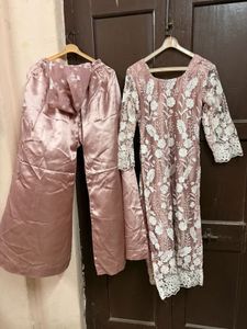 Elegant Pink Kurta Set with Dupatta