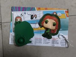 Kinderjoy Keychain - Poison Ivy(Funko style)