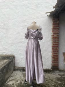 Elegant Off-Shoulder Maxi Dress